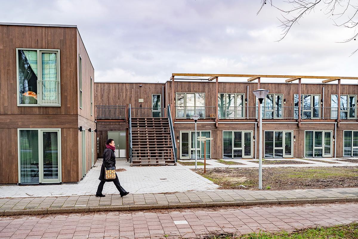 Houtbouw Nieuw-Vennep Ymere, foto Martin Waalboer